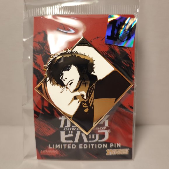 Cowboy Bebop Spike Spiegel Limited Edition Collectible Enamel Pin Anime Brooch - Picture 2 of 2